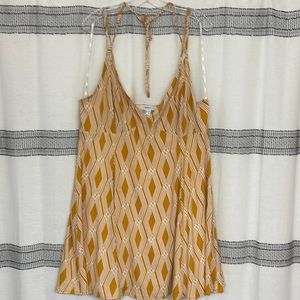 70s Style Spaghetti Strap Dress